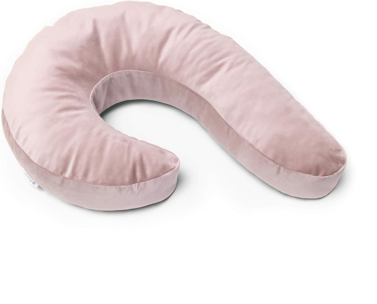 Rose Microvelvet Adjustable Memory Foam Snuggle Pillow