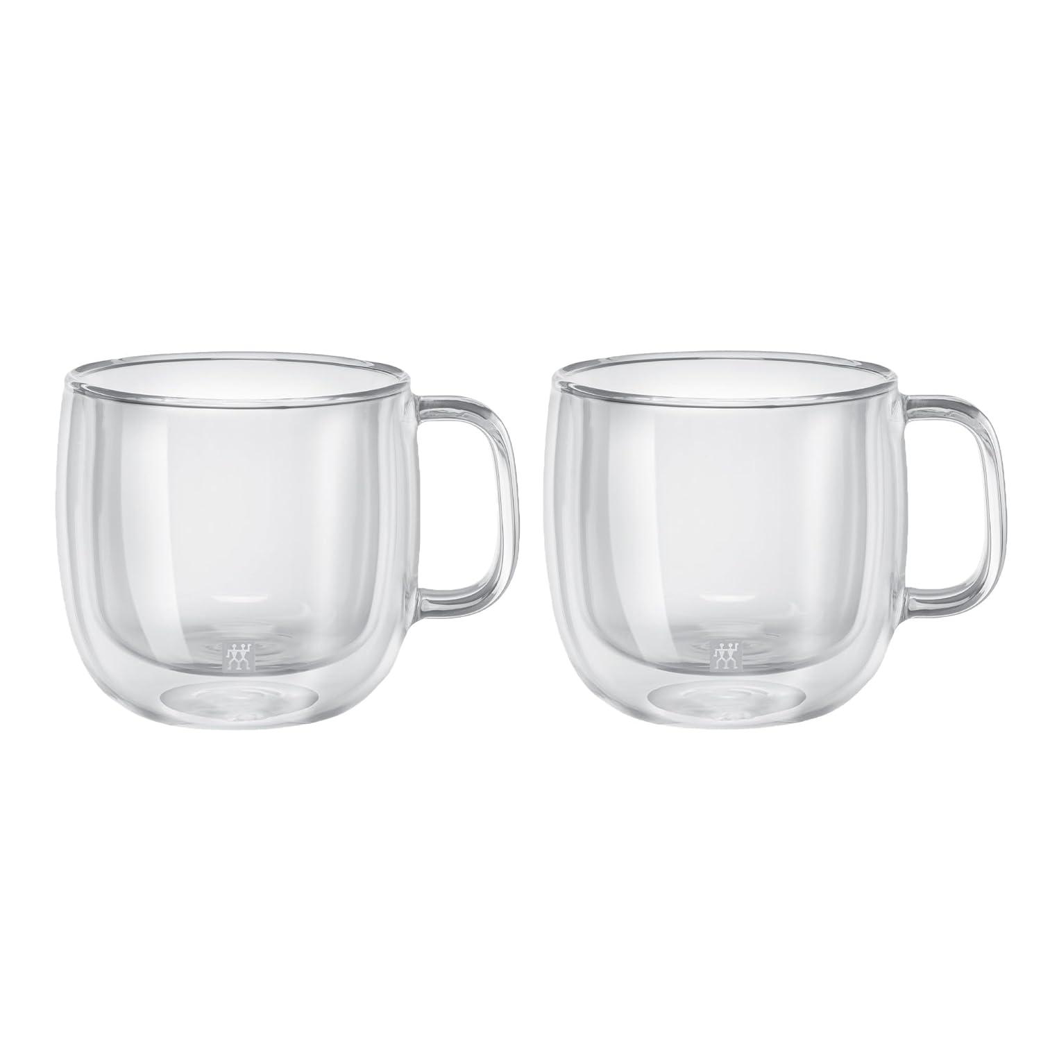 Zwilling 15-oz. Sorrento Plus Cappuccino Glass Mugs, Set of 2
