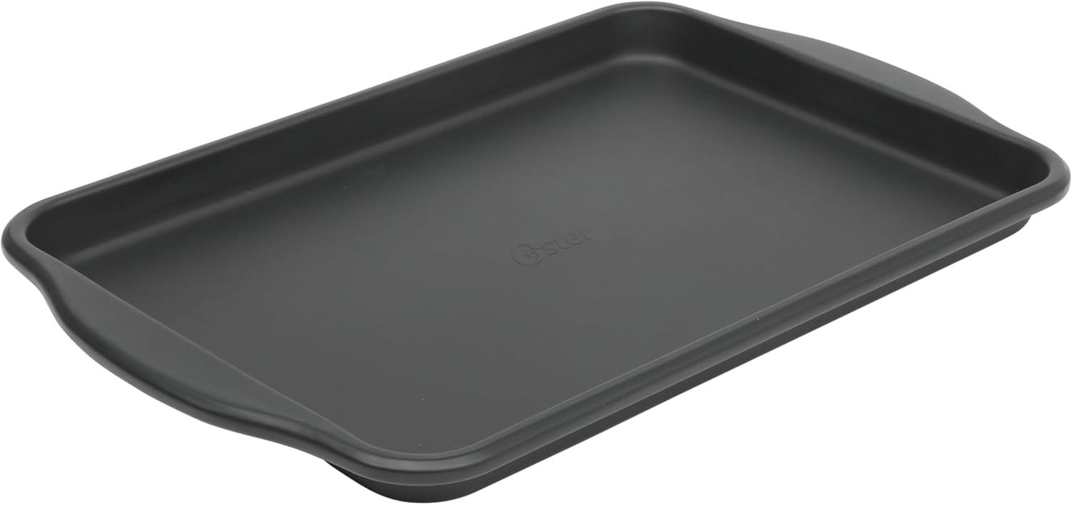 Oster Teston Platinum Collection 5 Piece Nonstick Carbon Steel Bakeware Set in Matte Black