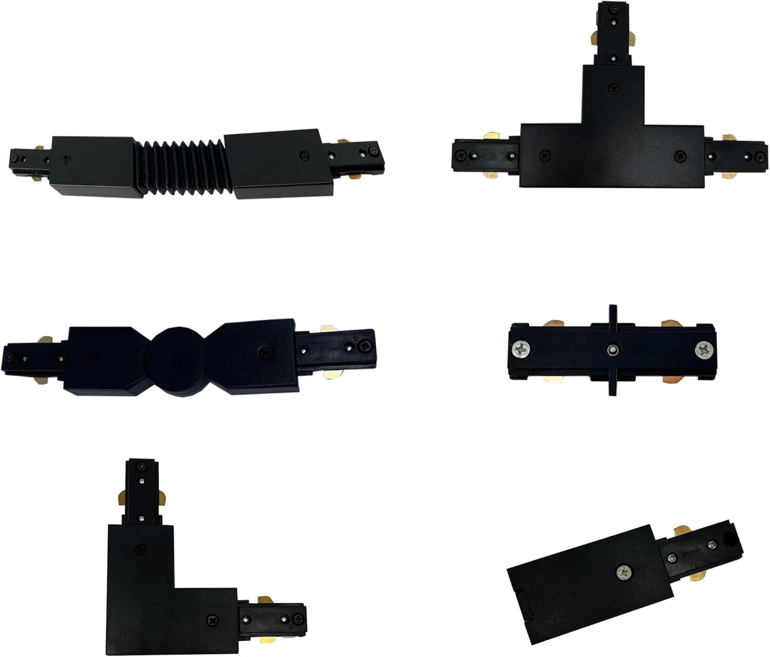 Jesco Lighting X Connector/Feed H1XP-BK