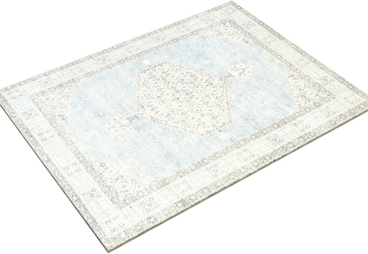 Becki Owens x Livabliss Lila Oriental Dusty Blue Area Rug