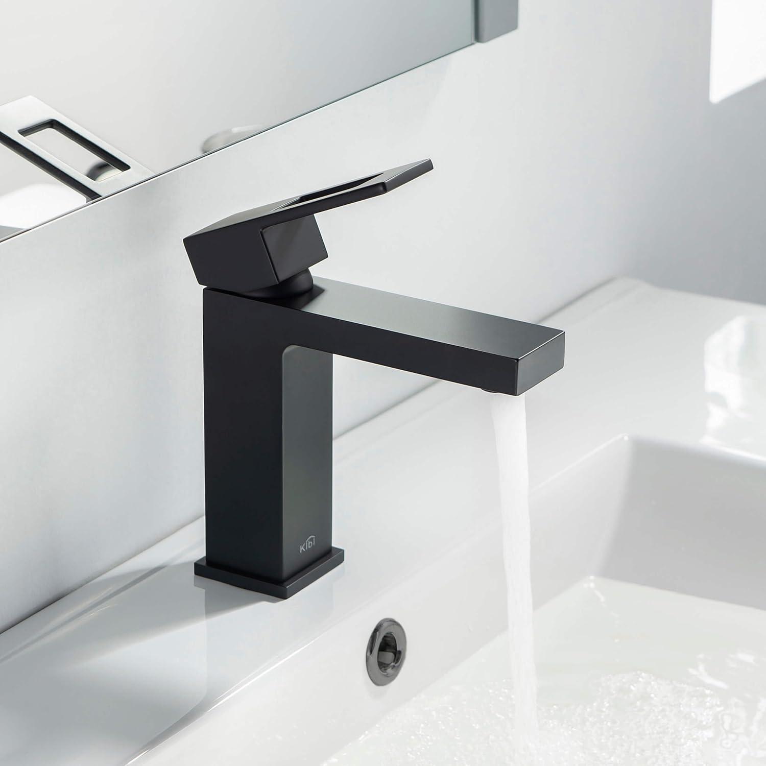 Cube Single-Hole Single-handle Bathroom Faucet