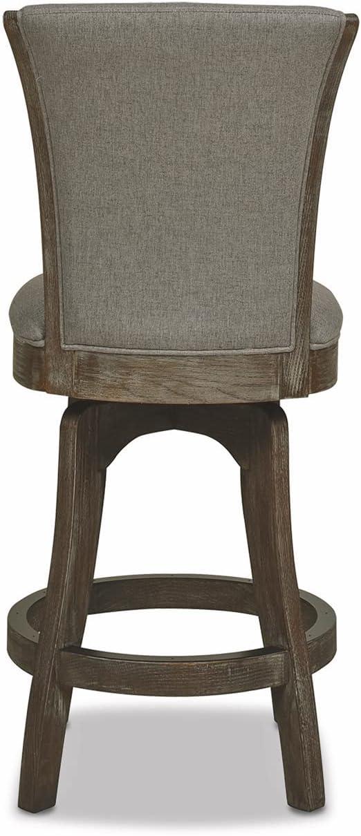 Brainly 27 inches Armless Swivel Counter Height Bar Stool