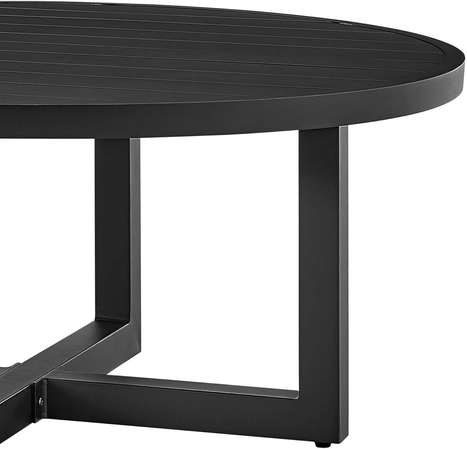 Chaker 42'' Metal Outdoor Coffee Table