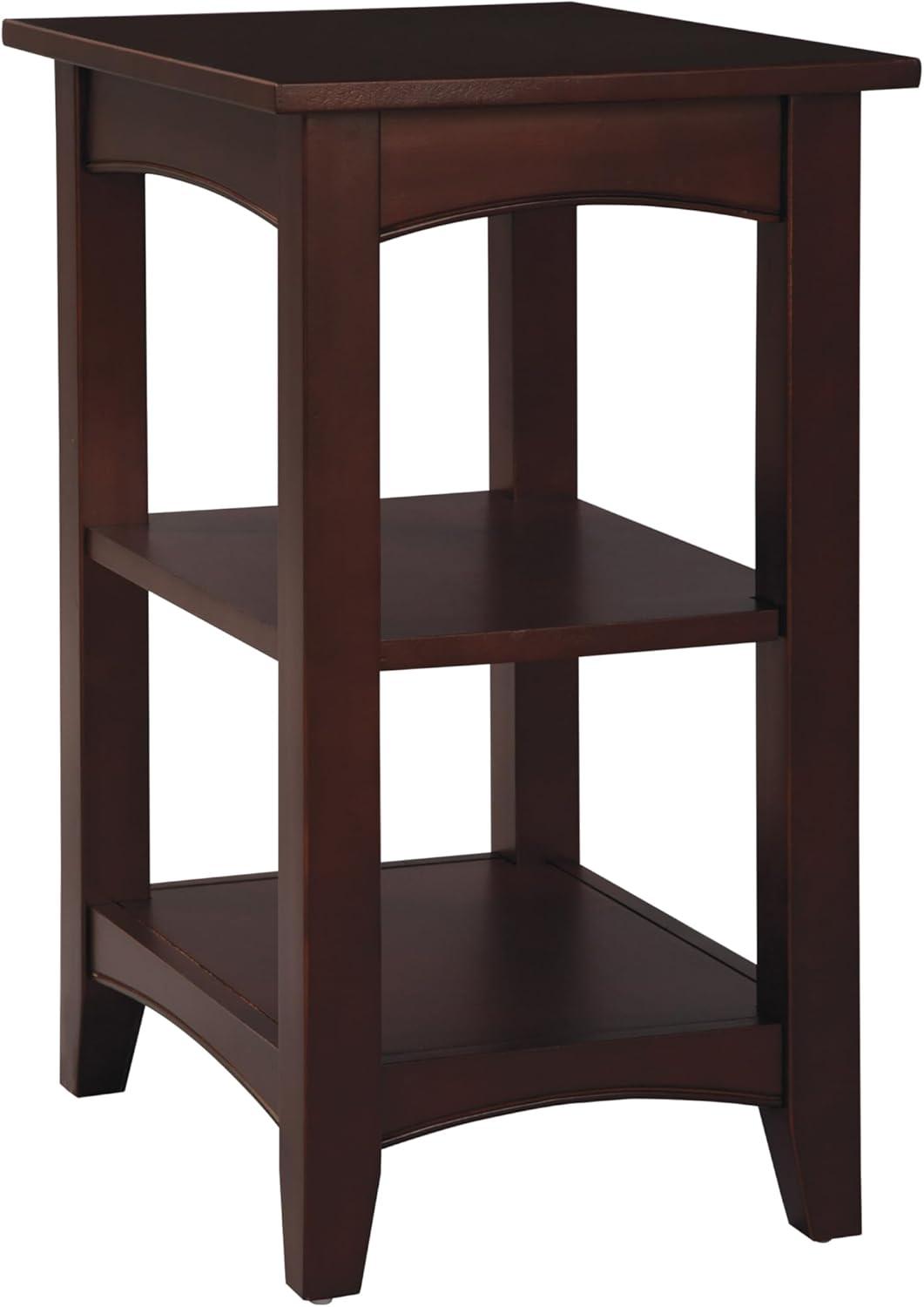 Shaker Cottage Wood 2 Shelf End Table - Alaterre Furniture