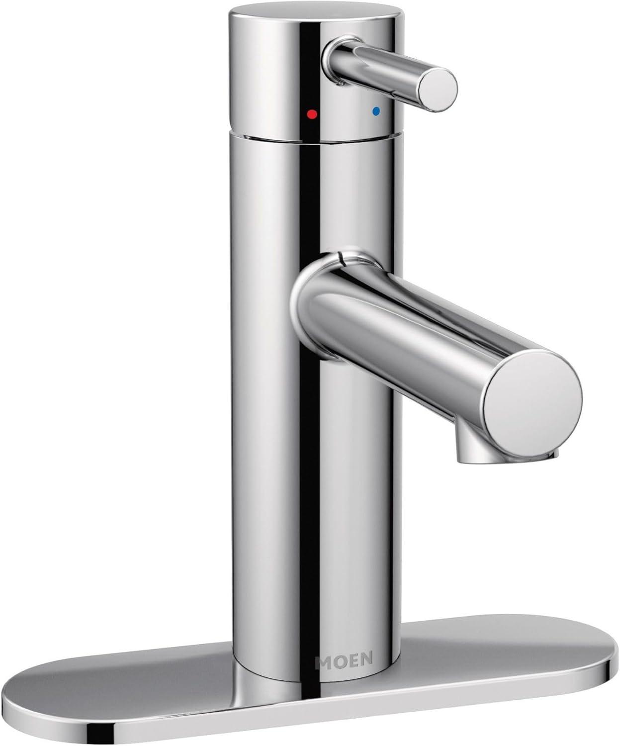 Align Single Hole Bathroom Faucet with Drain Assembly