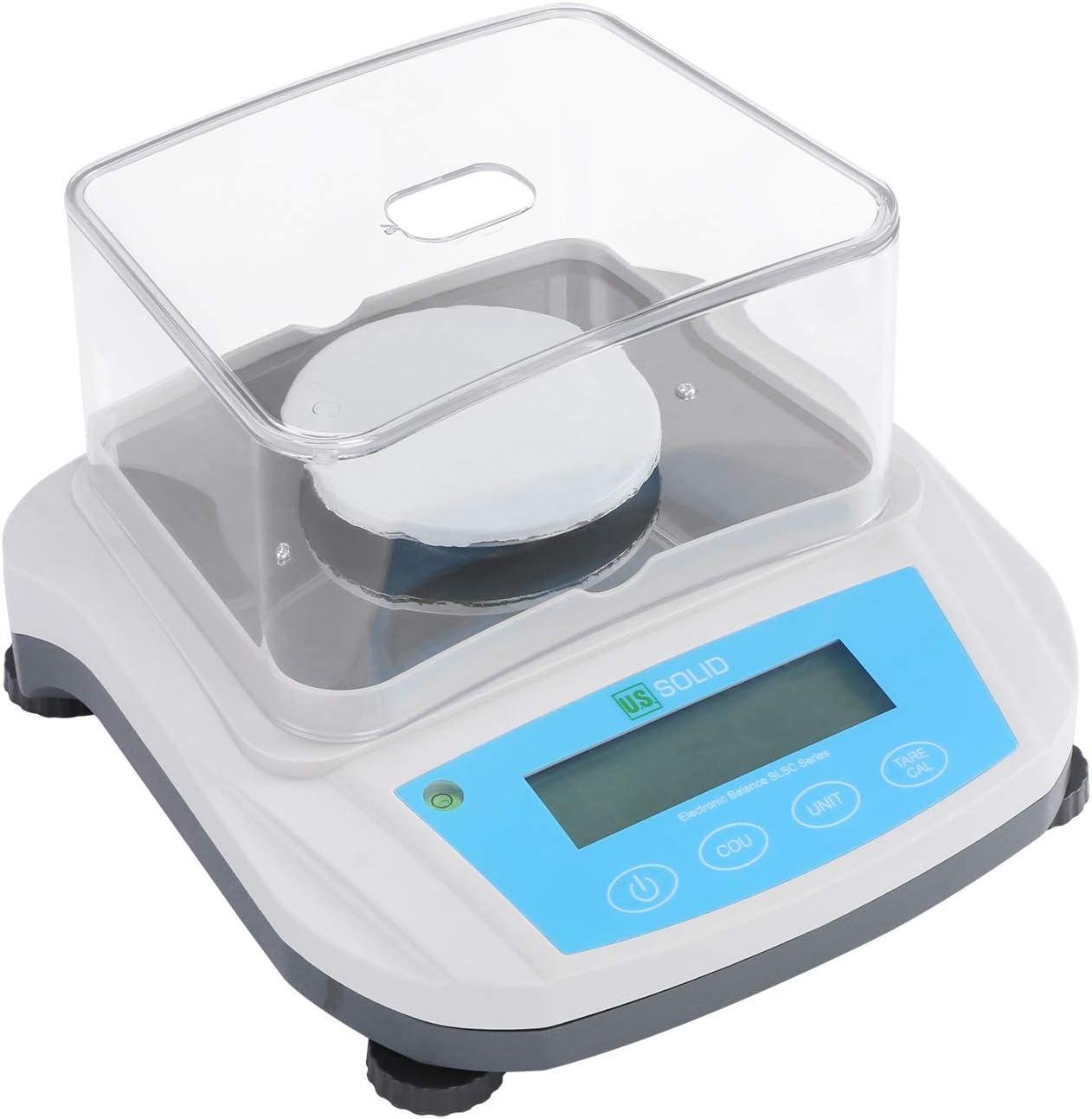 U.S. Solid 300g x 0.001g 1mg Digital Analytical Balance Precision Scale RS232 Interface