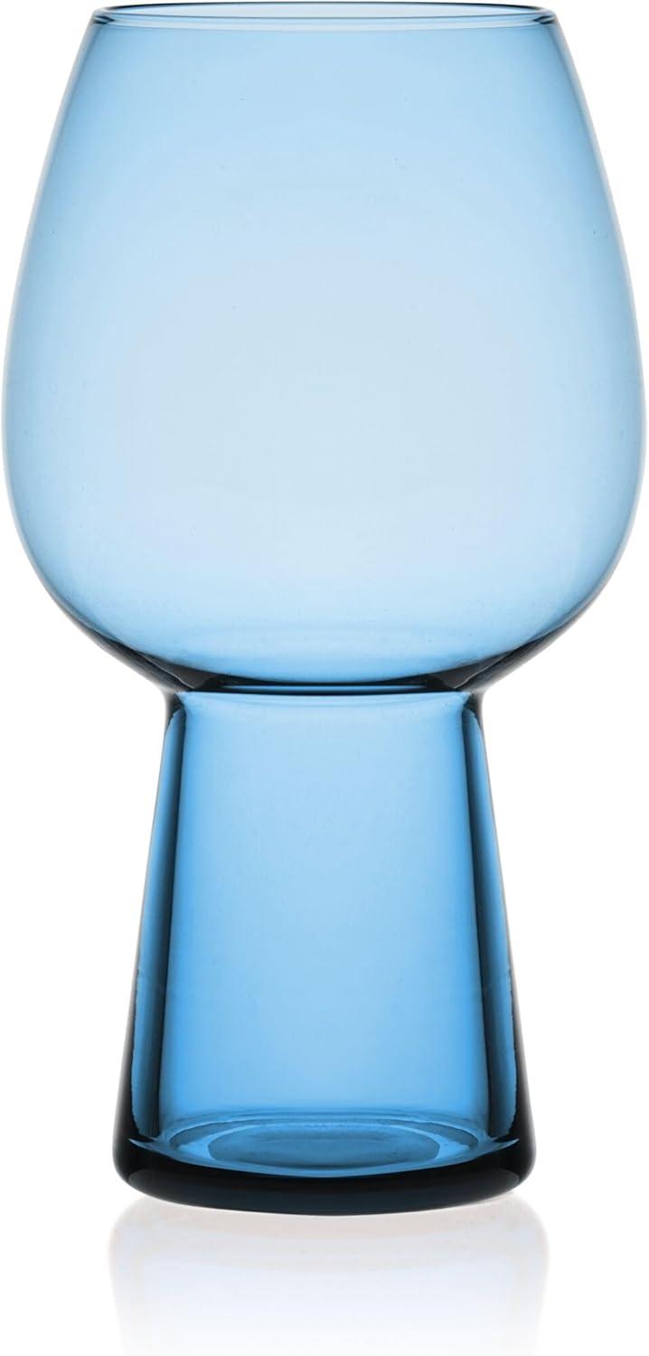 Mikasa 19-Oz Phoebe Beer Goblets, Set Of 4, Blue