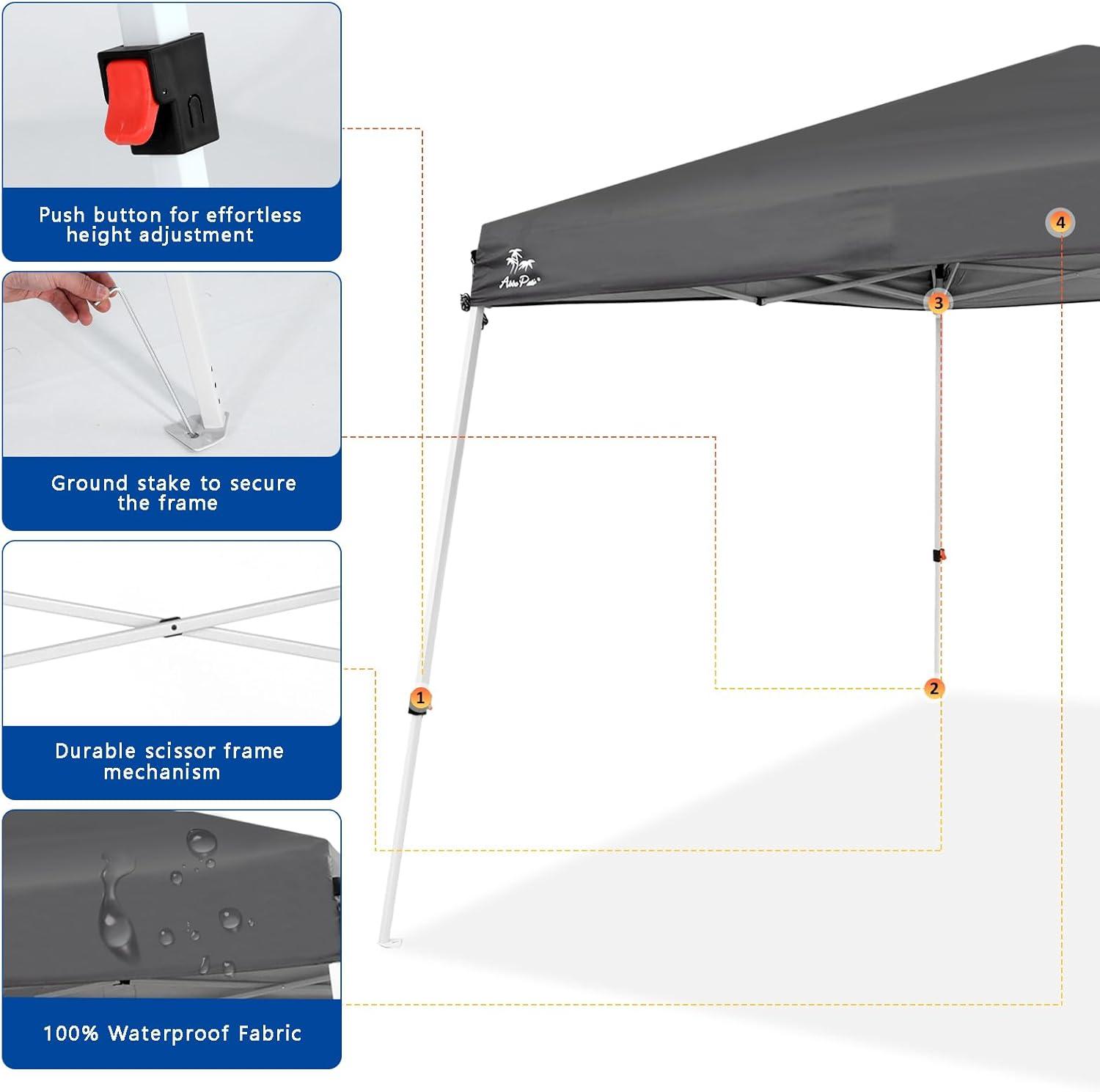 Lyon 10 Ft. W x 10 Ft. D Canopy