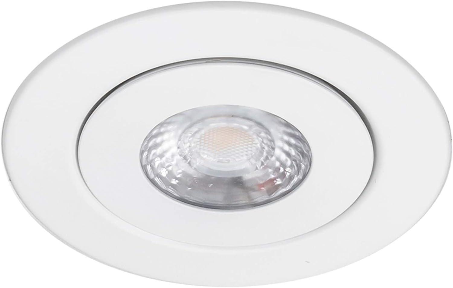 Lotos Selectable CCT 4.75'' White Aluminum LED Recessed Lighting Kit