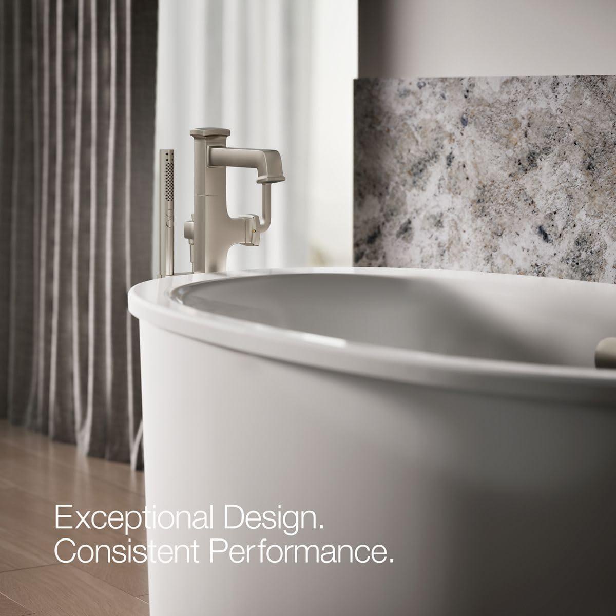 Riff Floor-Mount Bath Filler Trim