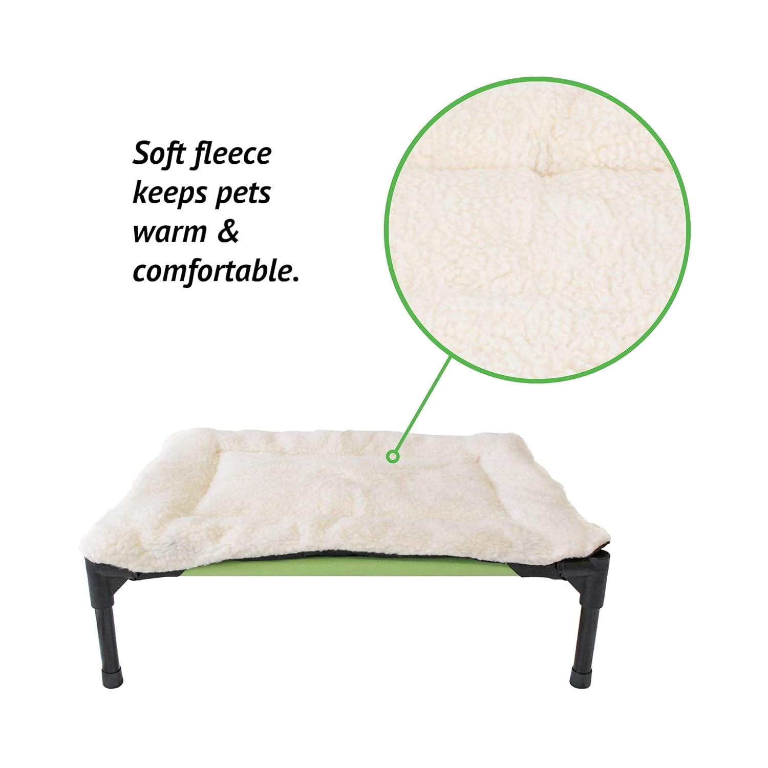 Tucker Murphy Pet™ Fleece Dog Bed Topper for Dog Cot Bed