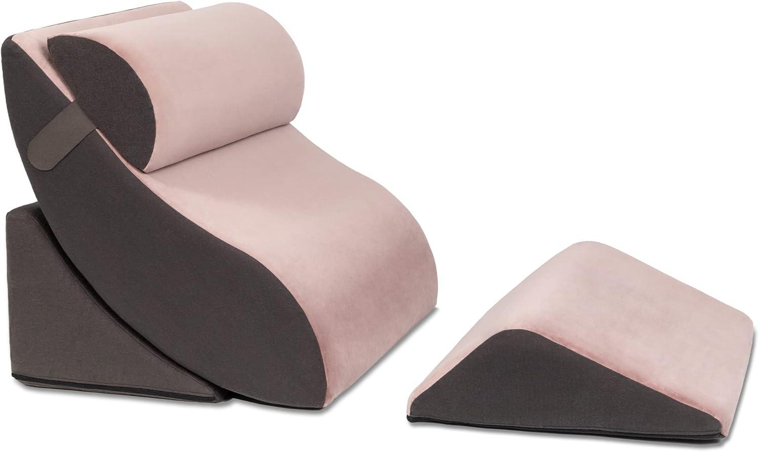 Avana Kind Bed 4-Piece Orthopedic Support Wedge Pillow Comfort System