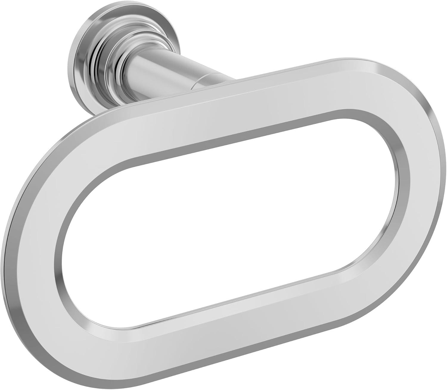 Greenfield Chrome Wall Mounted Towel Ring