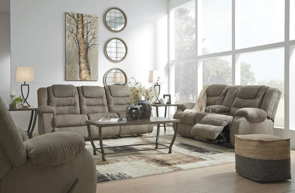 Signature Design by Ashley McCade Rocker Recliner in Cobblestone