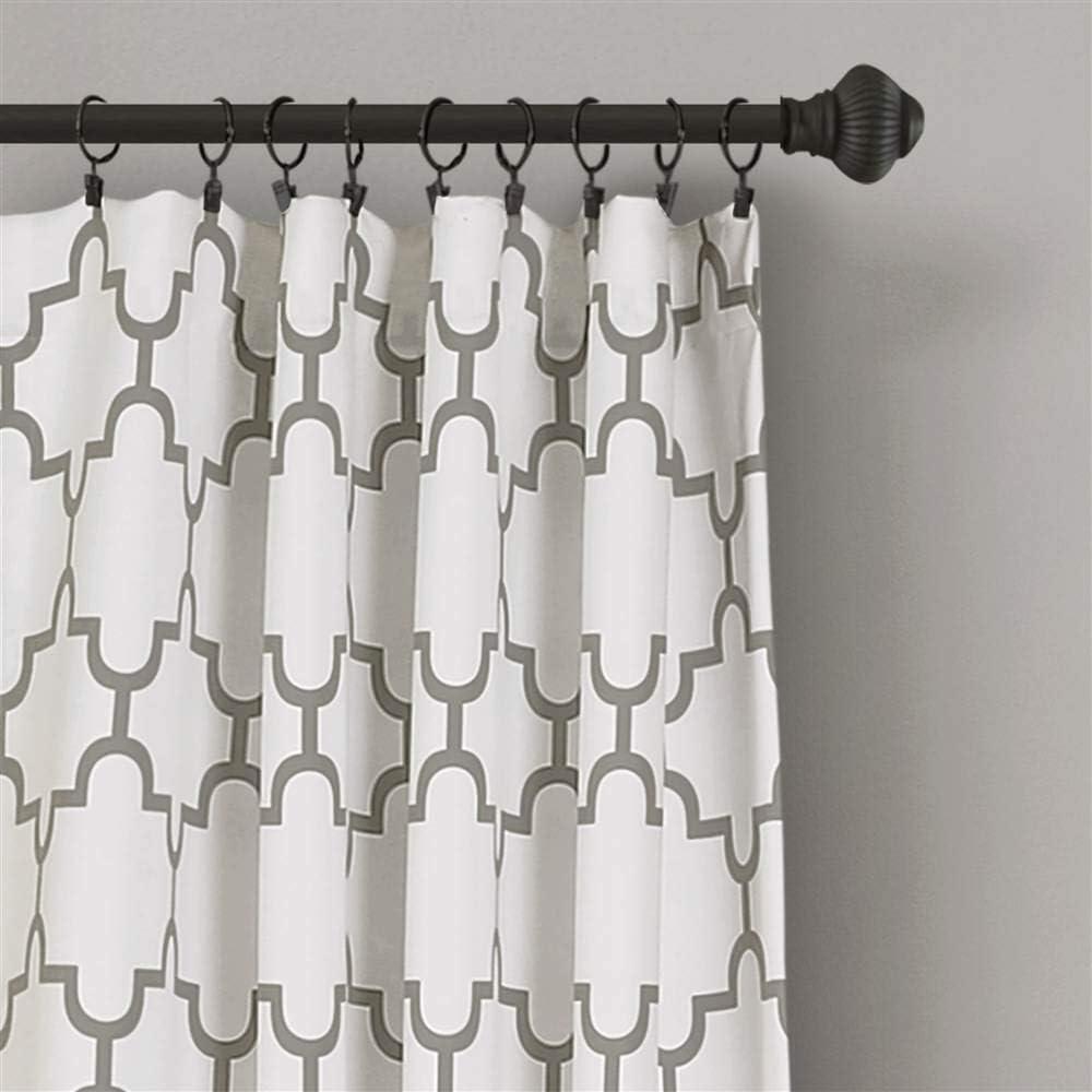 Lush Decor Polyester Room Darkening Curtain Pair (Set of 2)