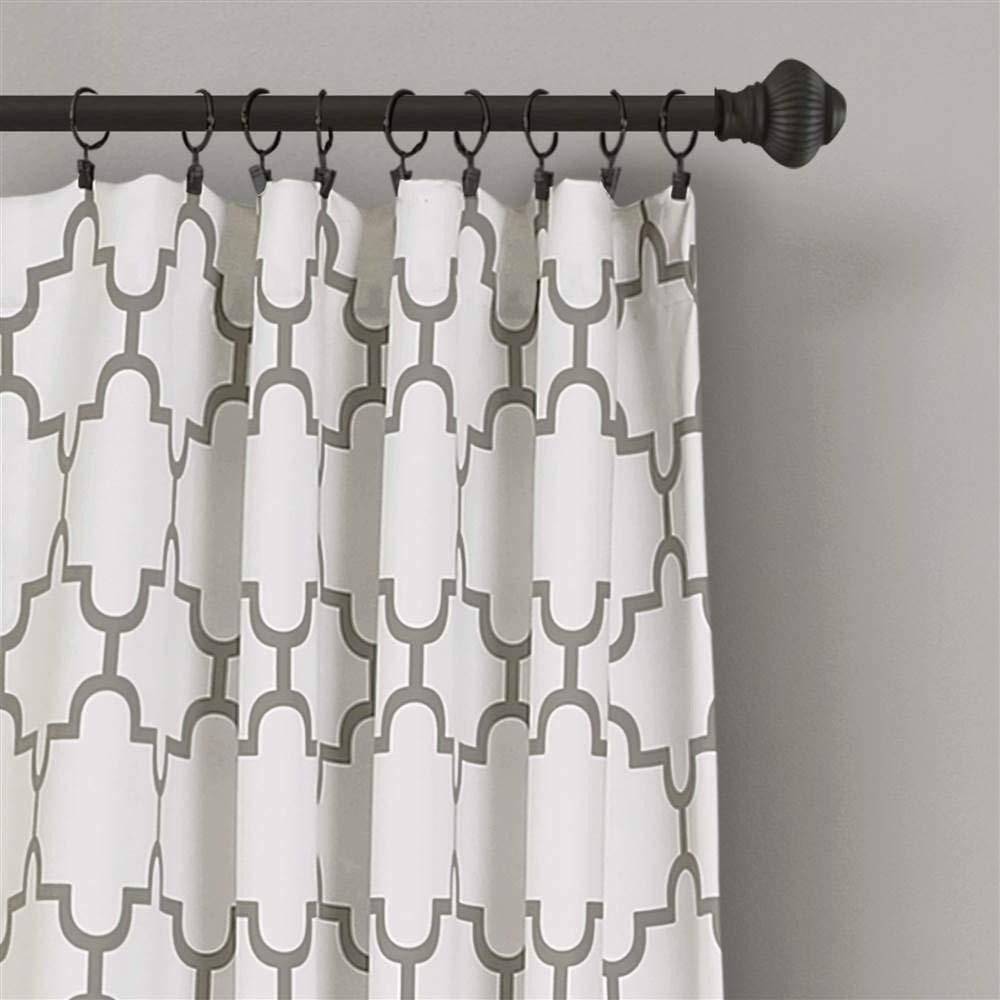 Lush Decor Polyester Room Darkening Curtain Pair (Set of 2)