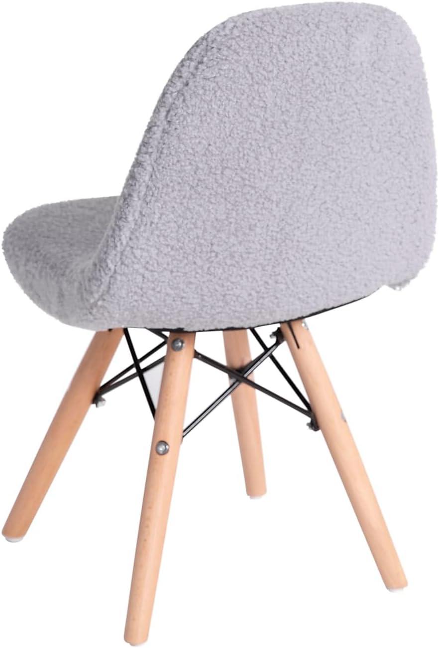 Flash Furniture Shaggy Dog Light Pink Accent Chair