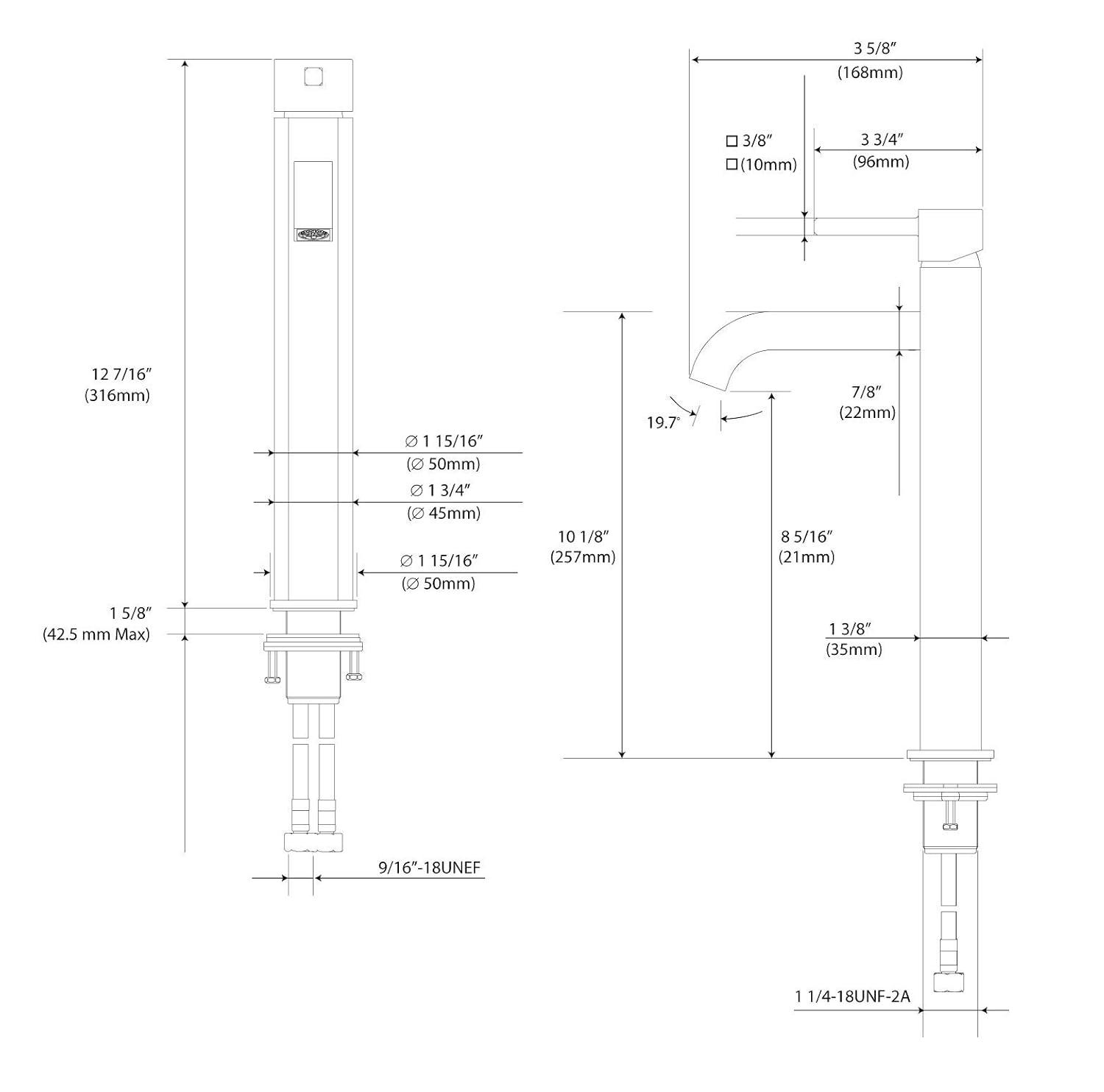 Ramus Single Hole Faucet Bathroom Faucet