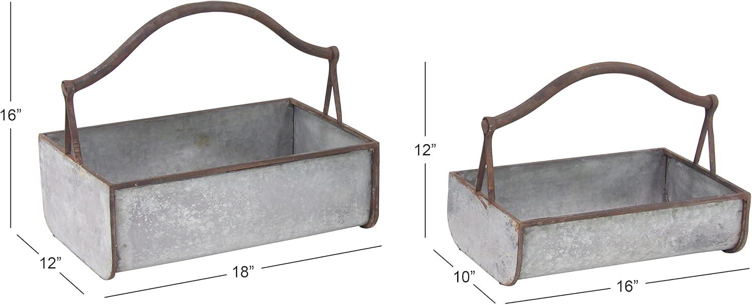 Arsdale Metal Planter