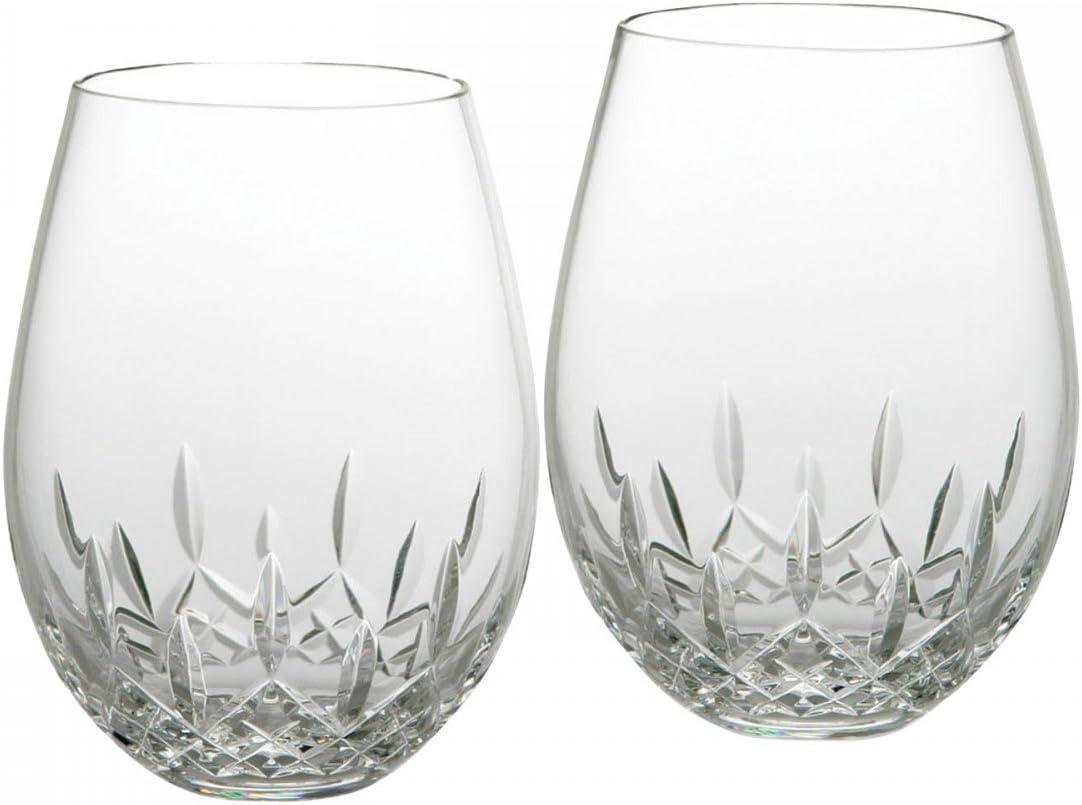 Waterford Lismore Essence Red Wine Stemless 20.5 fl oz, Pair & Reviews | Wayfair