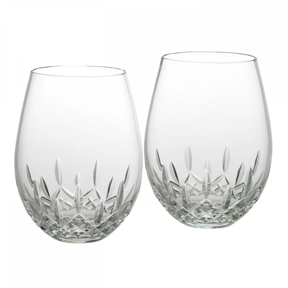 Waterford Lismore Essence Red Wine Stemless 20.5 fl oz, Pair & Reviews | Wayfair