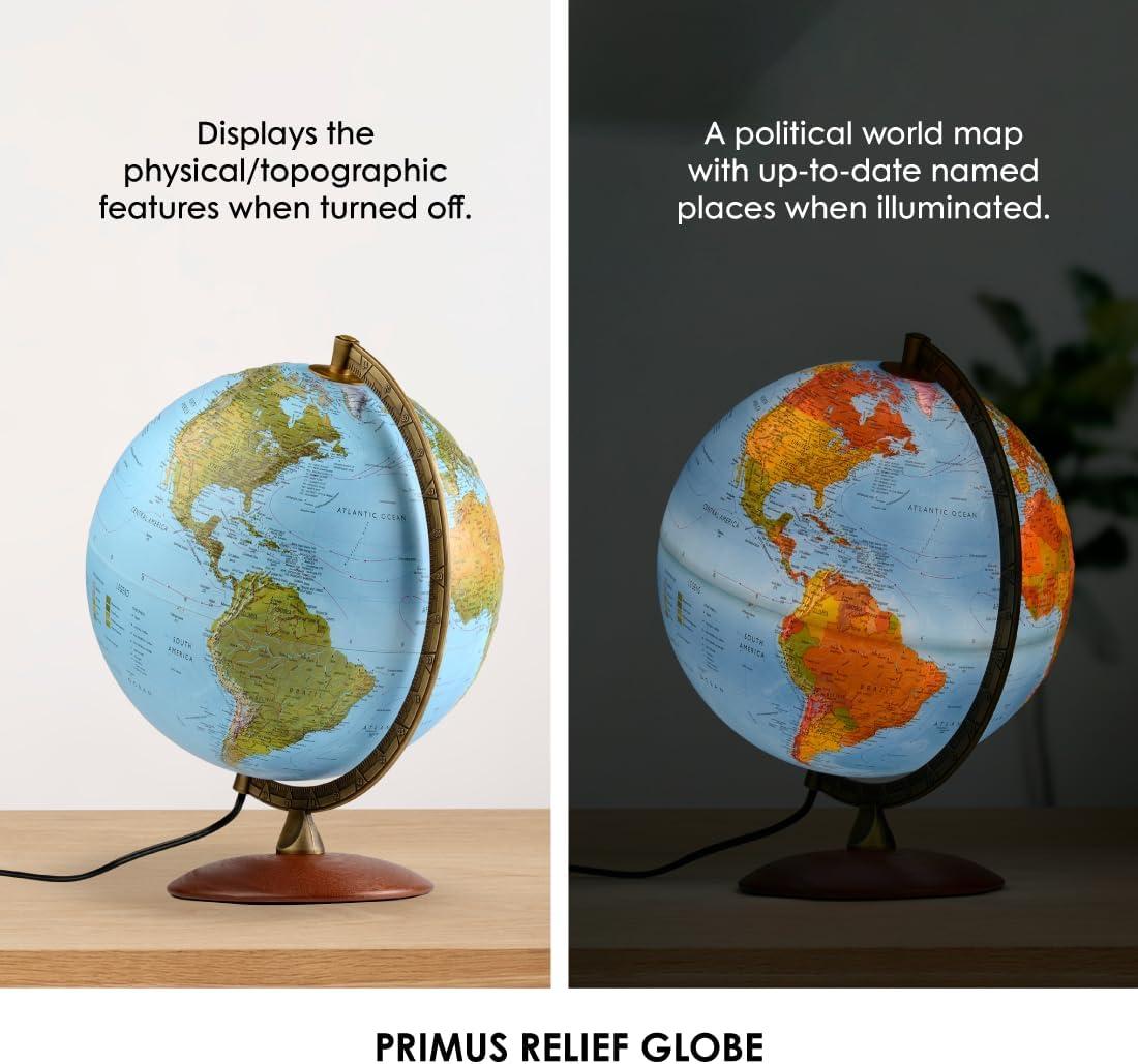 Red Barrel Studio® Plastic / Acrylic Tabletop Globe