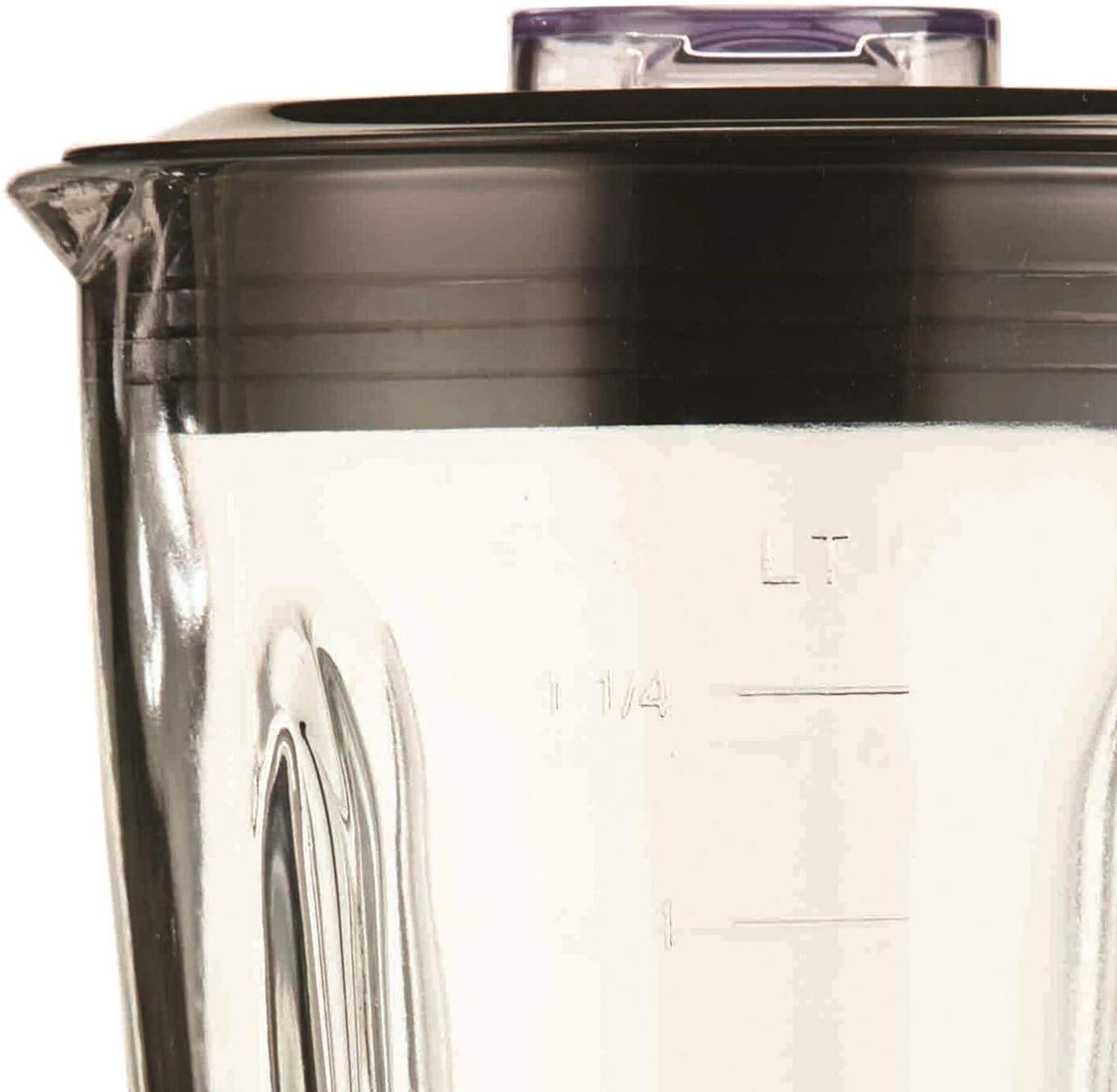 Brentwood 12-Speed Blender Glass Jar in Red
