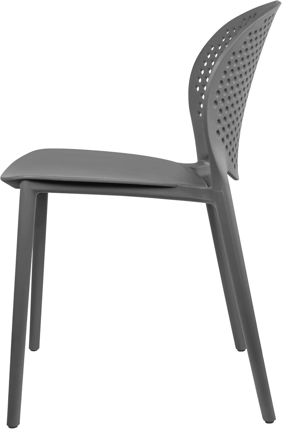 Outdoor Stacking Dining Side Chair