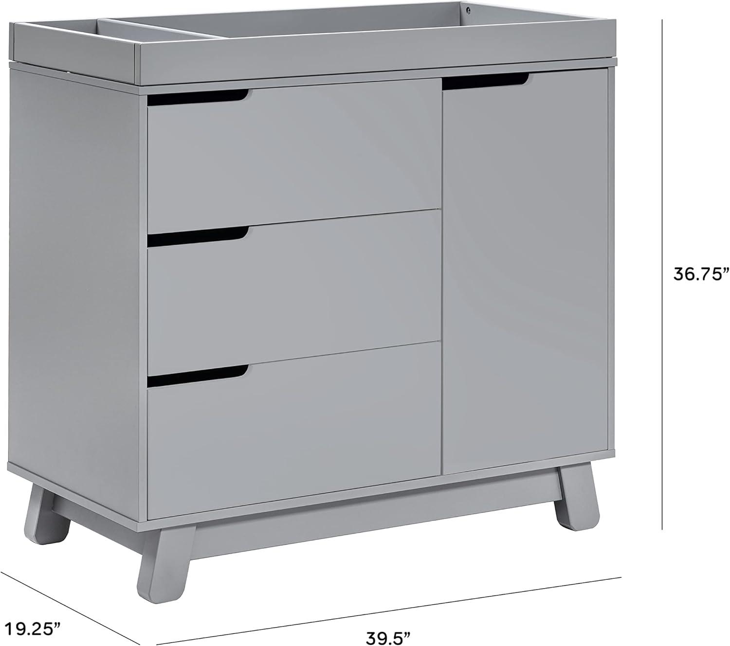 Hudson 3 Drawer 39.5" W Changing Table Dresser