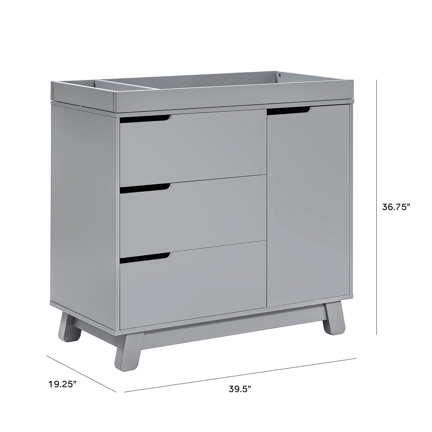 Hudson 3 Drawer 39.5" W Changing Table Dresser