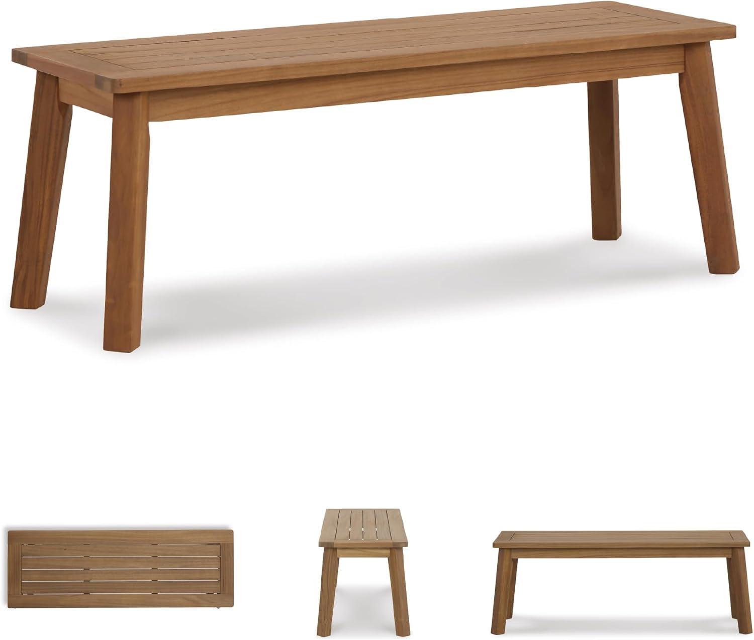Janiyah Outdoor Dining Bench