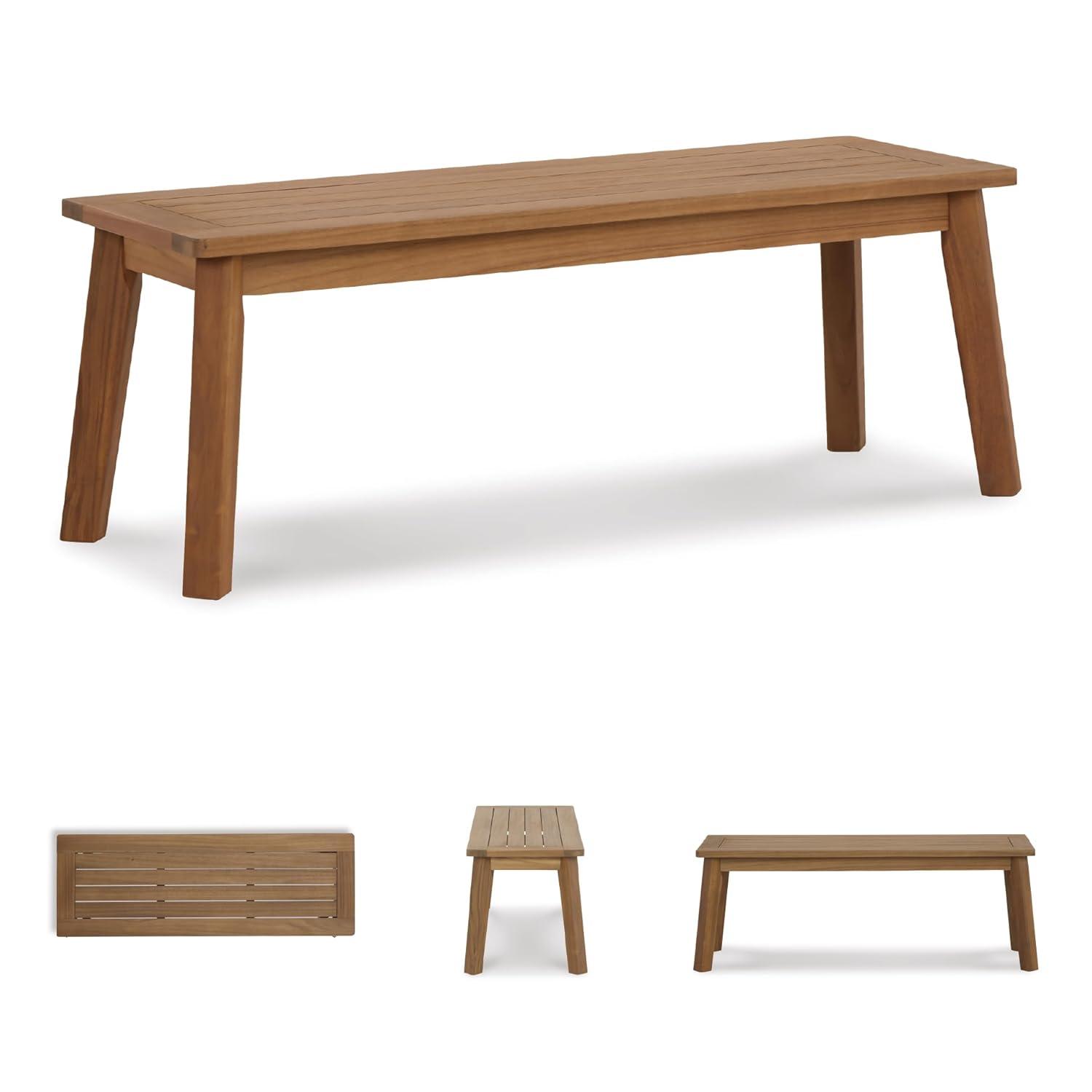 Janiyah Outdoor Dining Bench