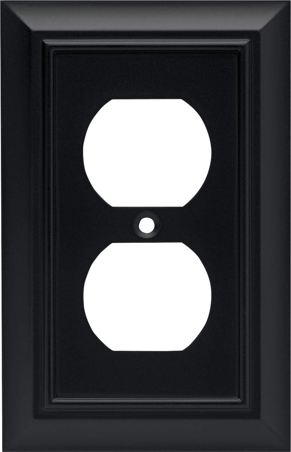 Architectural 1-Gang Duplex Outlet Wall Plate