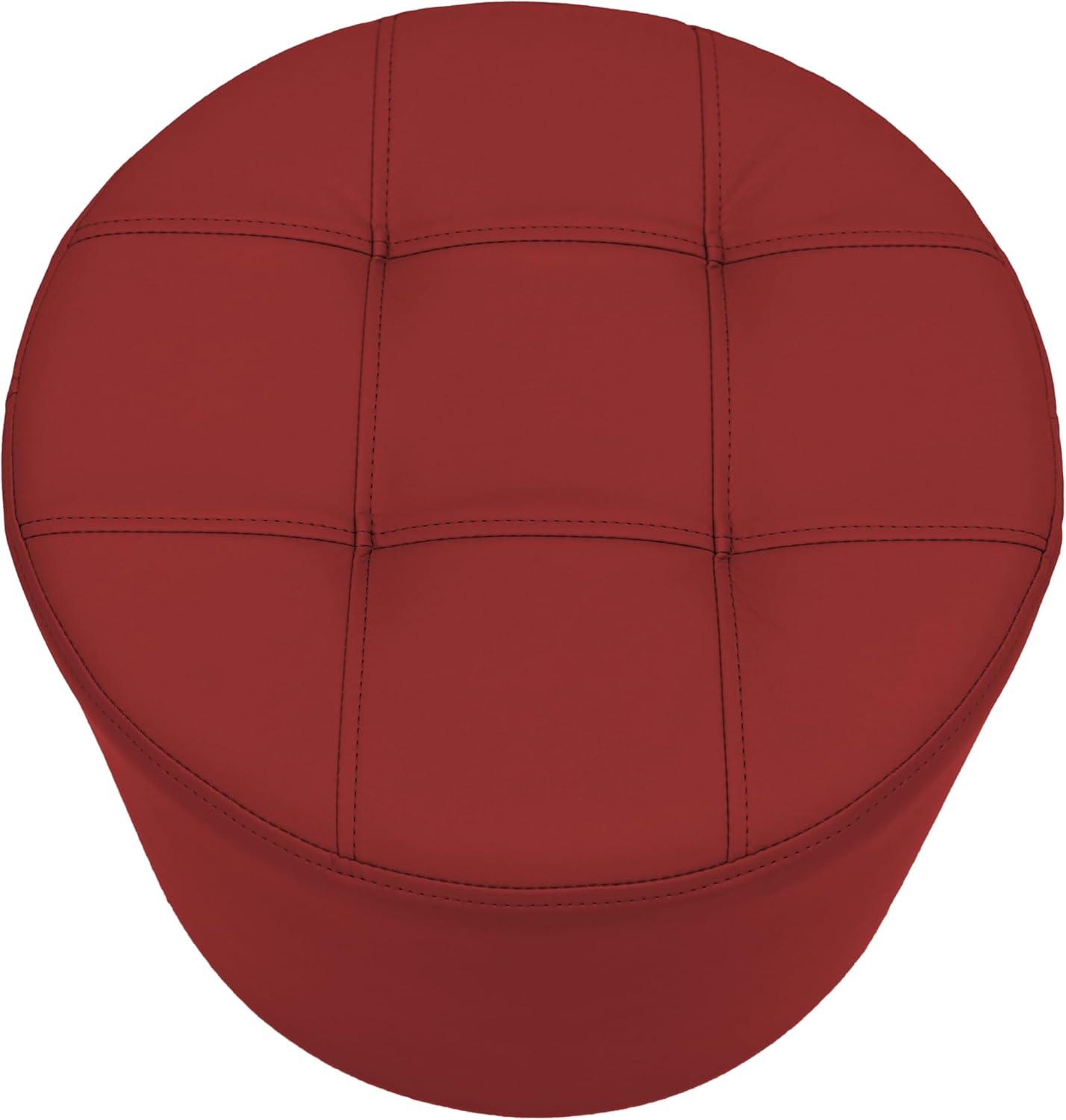 Factory Direct Partners Faux Leather Ottoman