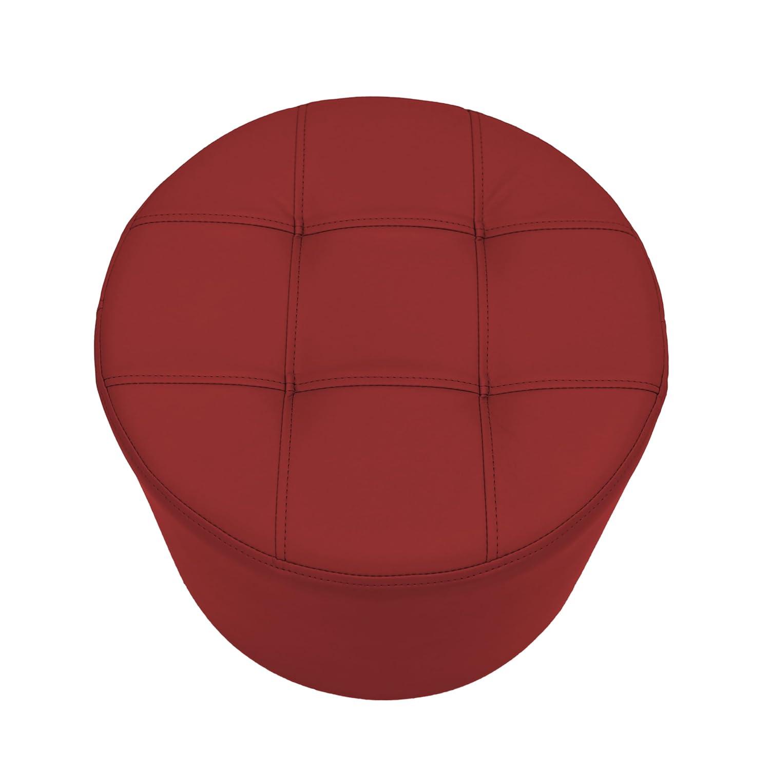 Factory Direct Partners Faux Leather Ottoman