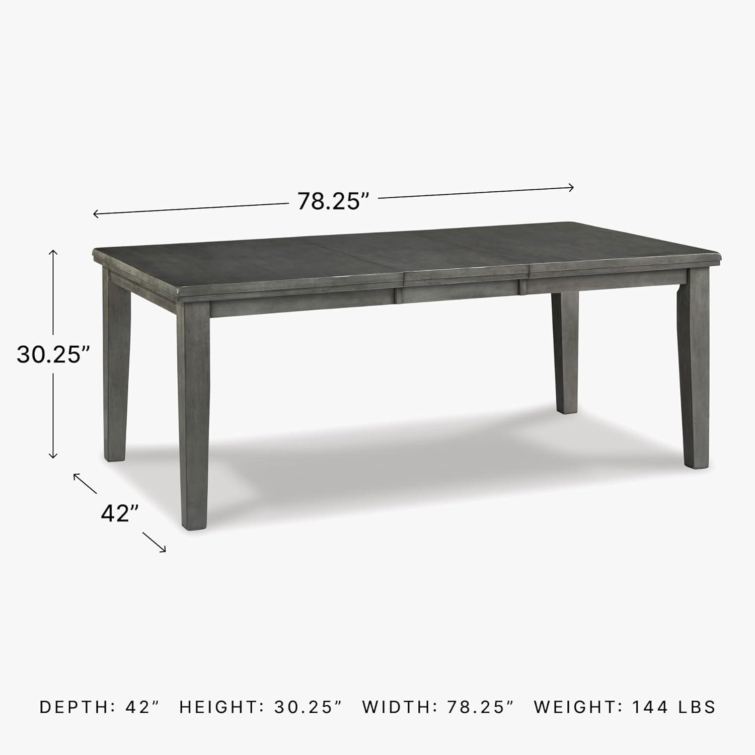 Signature Design by Ashley Hallanden Gray Dining Extension Table