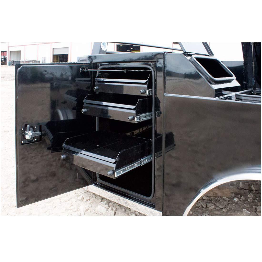 VADANIA VD2053 Heavy Duty Drawer Slides with Lock, 265lb Load Capacity, 28inch/700mm 1 Pairs