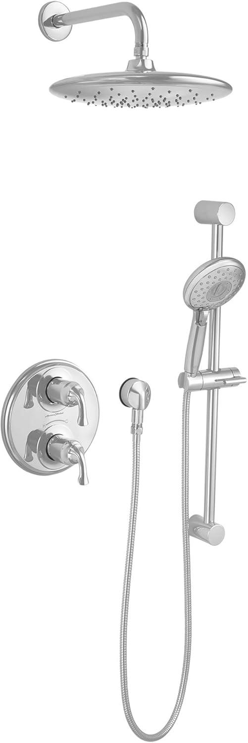 American Standard Spectra+ Rain 11-in Rain Shower Head 2.5 GPM in Polished Chrome