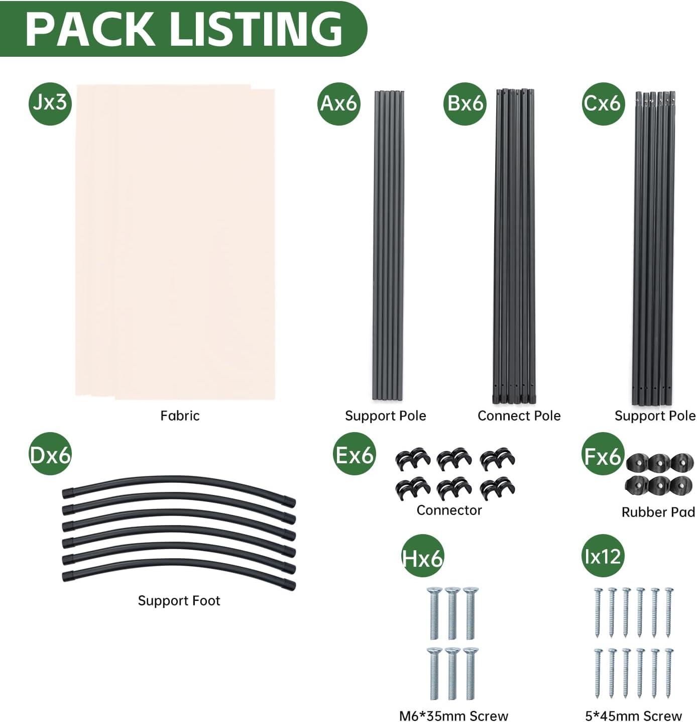 JVVMNJLK Indoor Room Divider,Portable Office Divider,Convenient Movable(3-Panel),Folding Partition Privacy Screen for Bedroom,Dining Room, Study,102" W x 19.7" D x 71.3" H,Dark Gray