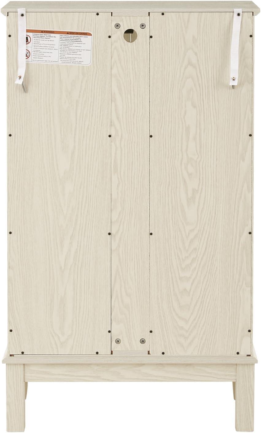 Glass Display Cabinet, China Cabinets with Glass Doors Lighted Curio Cabinet with 2 Tempered Glass Doors Mirrored Back Panel Adjustable Shelves Light Bulb Included for Home (White)