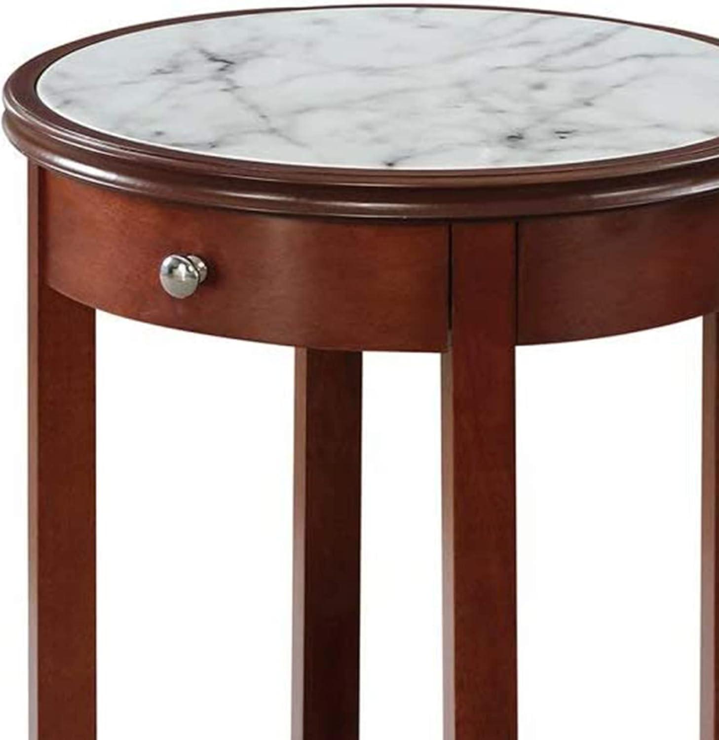 Convenience Concepts American Heritage Baldwin End Table with Drawer