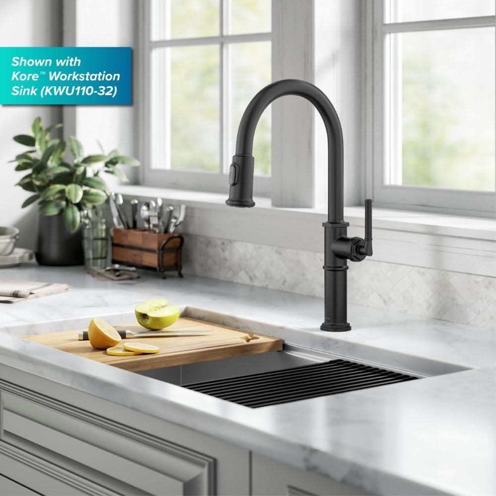 KRAUS Allyn Pull-Down Single Handle Kitchen Faucet