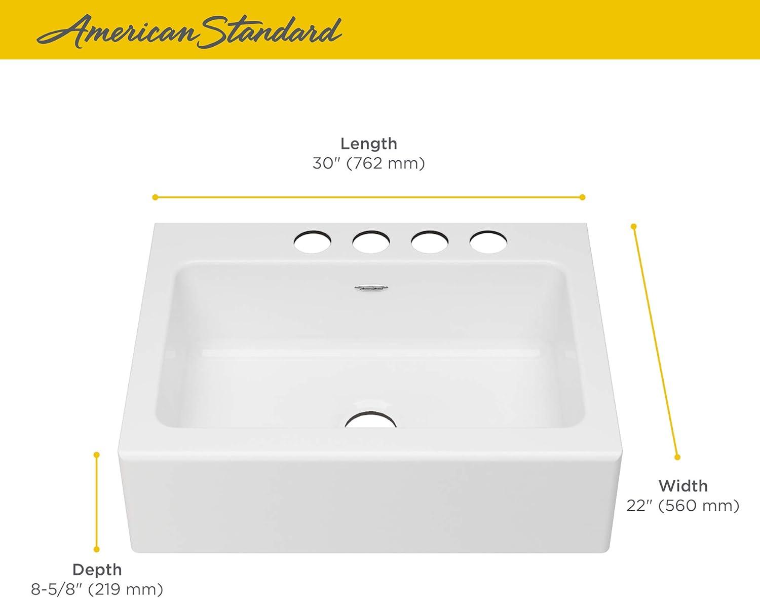 Delancey 30'' L Farmhouse / Apron Single Bowl Cast Iron Kitchen Sink