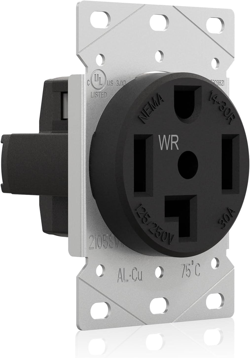 30 Tamper Resistant Single Outlet