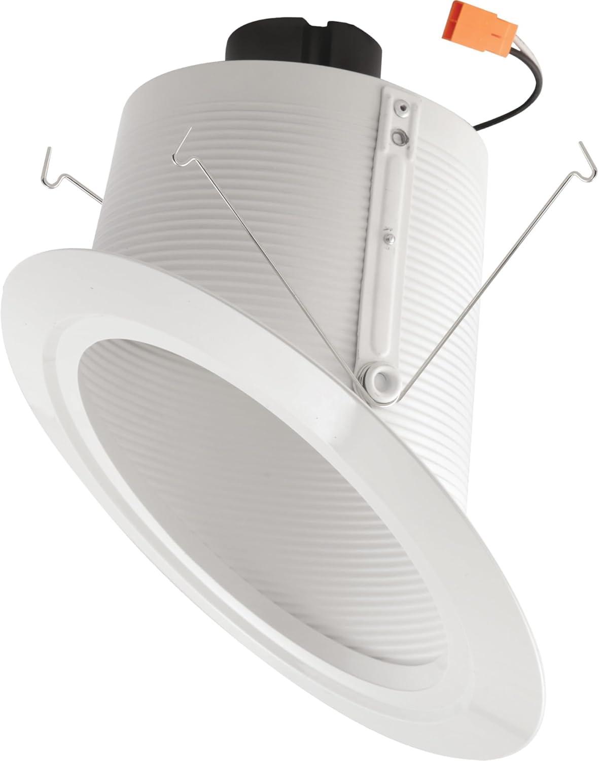 Elco El763ct5 6 Super Sloped Ceiling LED Baffle Inserts - White