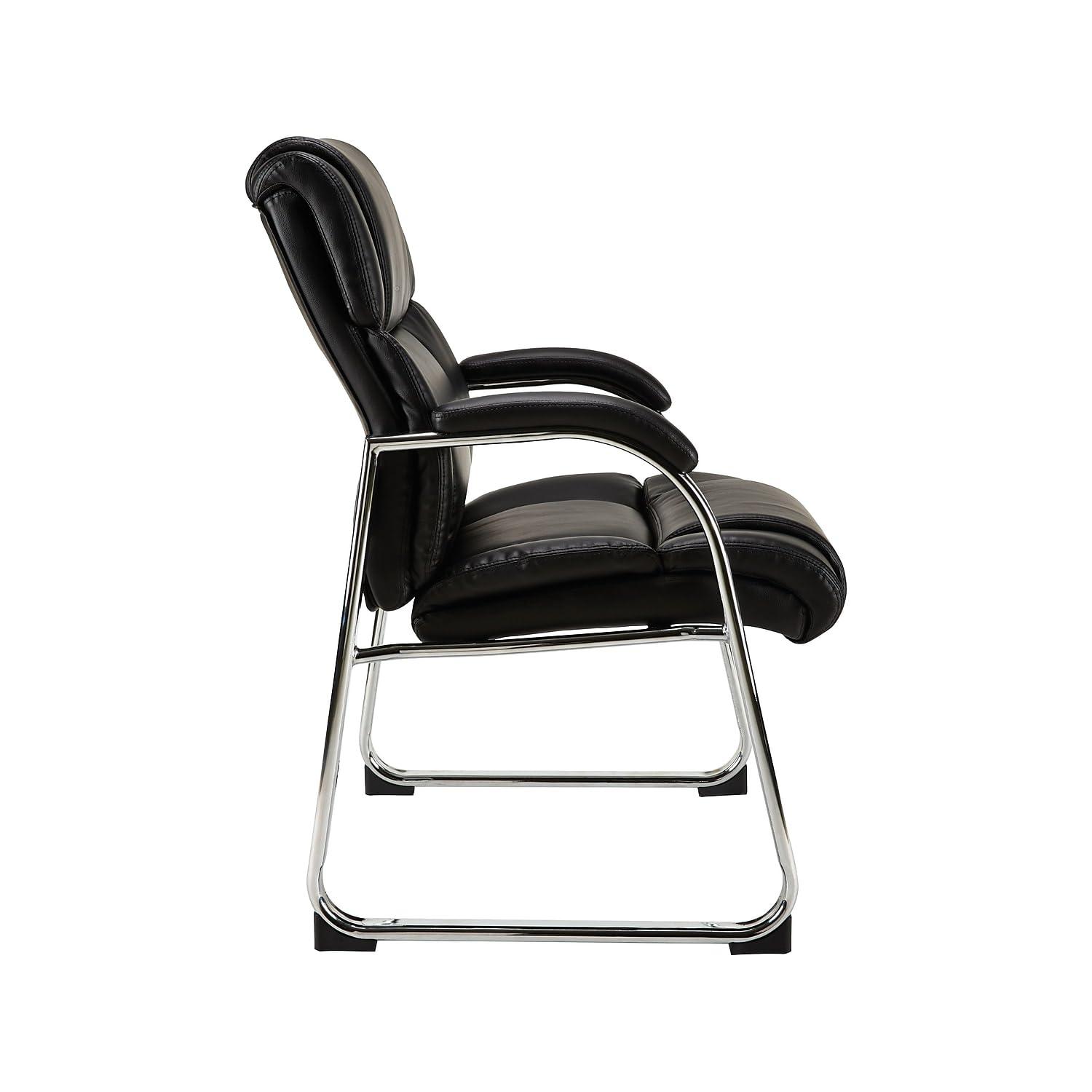 Staples Sonada Bonded Leather Guest Chair 28364