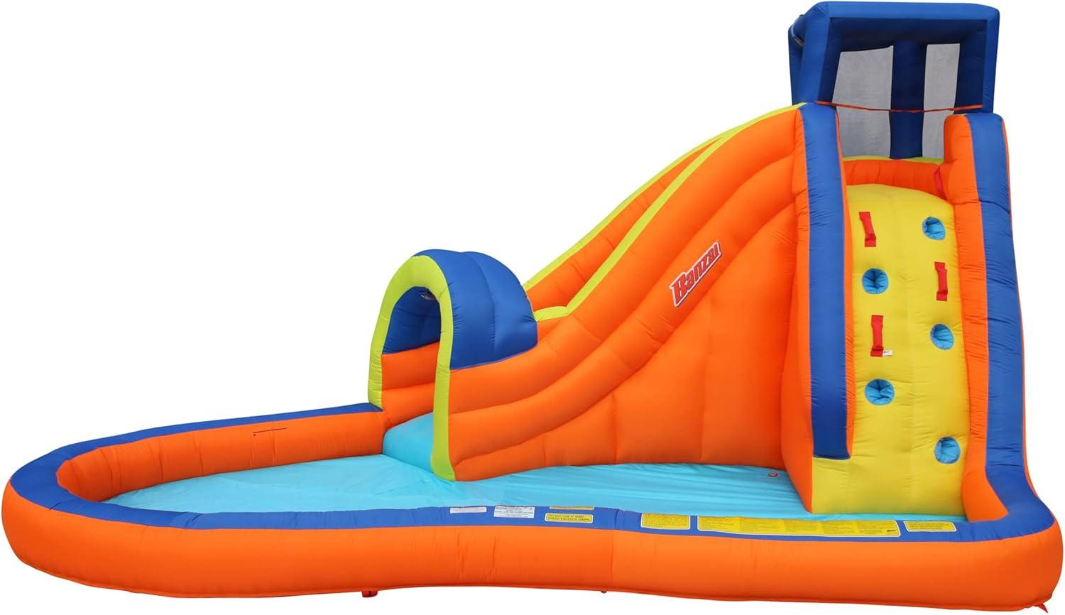 Banzai 114' x '175 Bounce House with Water Slide and Air Blower