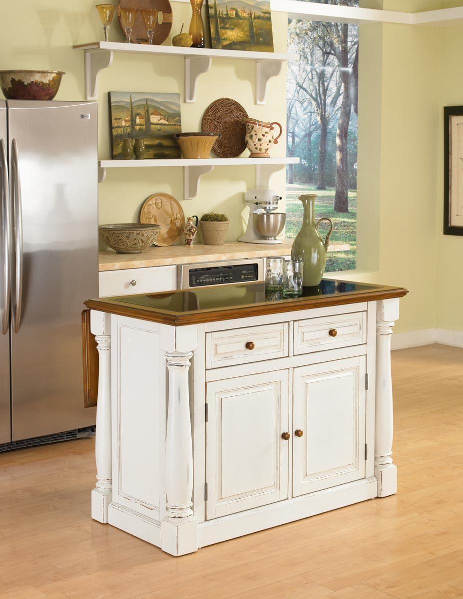 Home Styles Monarch Granite Top Kitchen Island