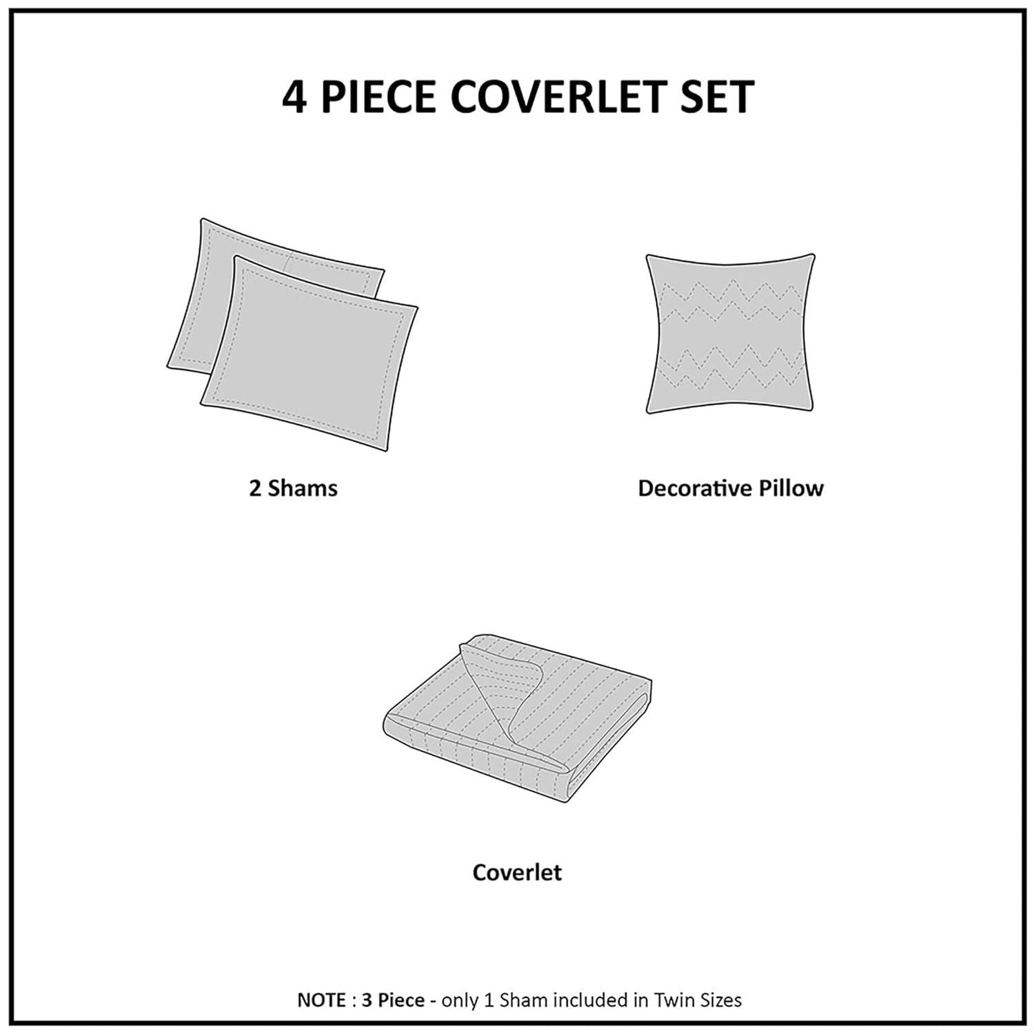 Home Essence Teen James Reversible Coverlet Set